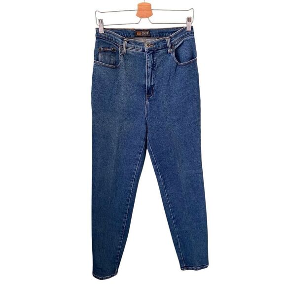 Vintage Route 66 Classic Mom Jeans Stretch Fit Blue Jeans in Size 13/14 - Picture 1 of 13